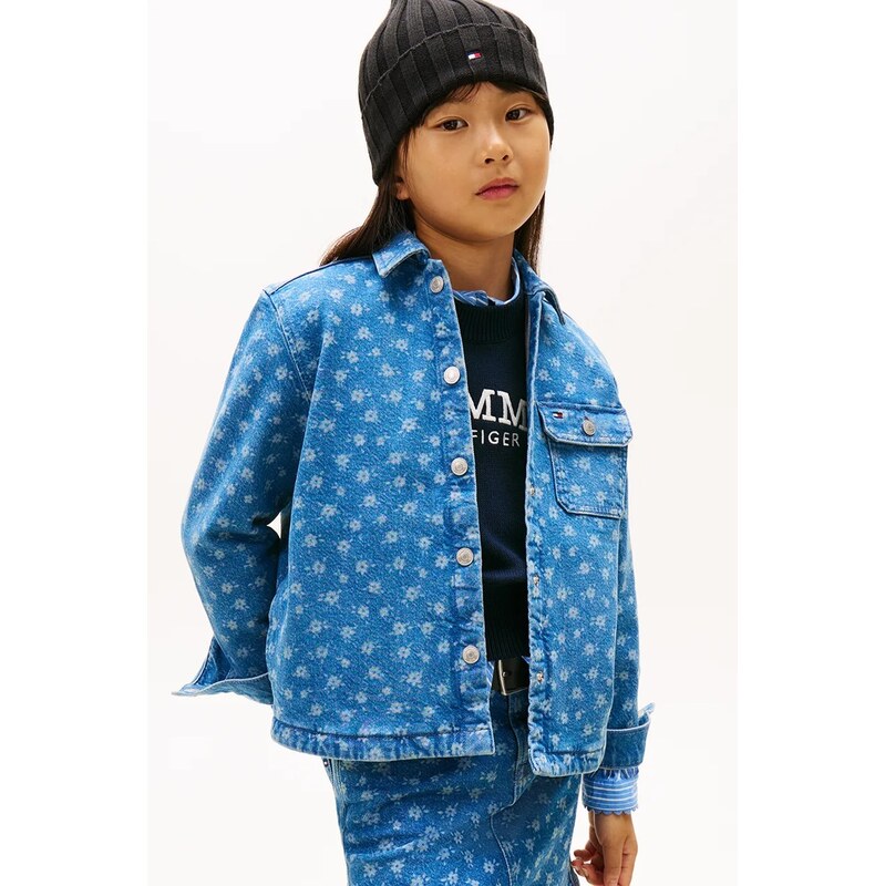 Detská riflová košeľa Tommy Hilfiger 67227358