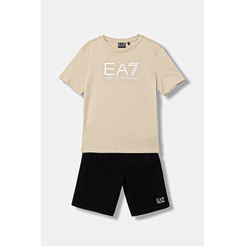 Detská bavlnená súprava EA7 Emporio Armani 67227588