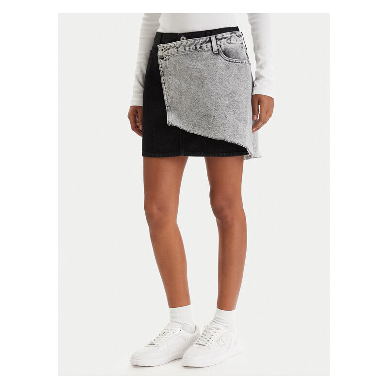 Džínsová sukňa Karl Lagerfeld Jeans 67661134