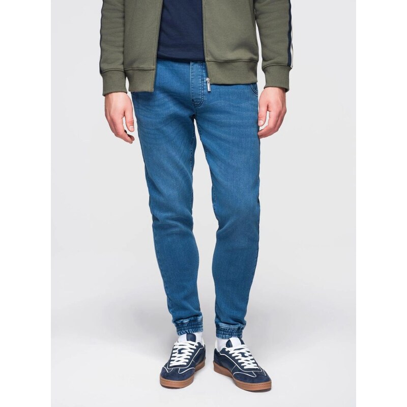 Ombre Clothing Pánske modré rifľové joggery V1 PADJ-0242 67227707