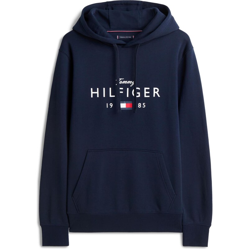 TOMMY HILFIGER Mikina BRAND LOVE námornícka modrá / červená / biela 66330945