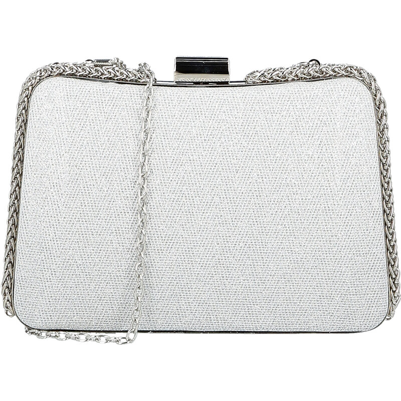 Dámska listová kabelka strieborná - Michelle Moon Patrice strieborná 67295165