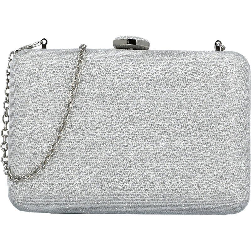 Dámska listová kabelka strieborná - Michelle Moon Oriona strieborná 67295168