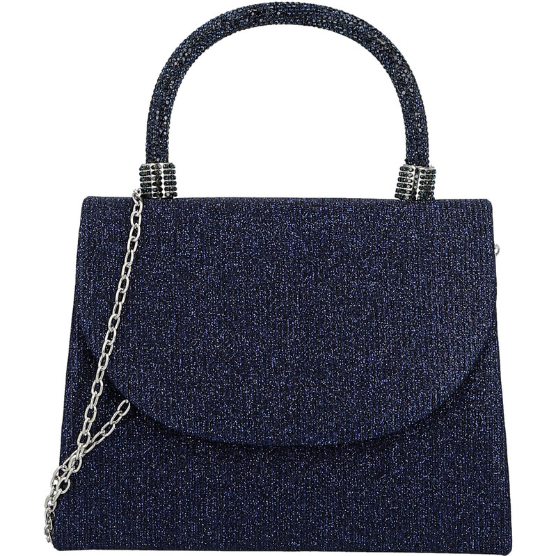 Dámska listová kabelka tmavo modrá - Michelle Moon Aleksa tmavo modra 67566746