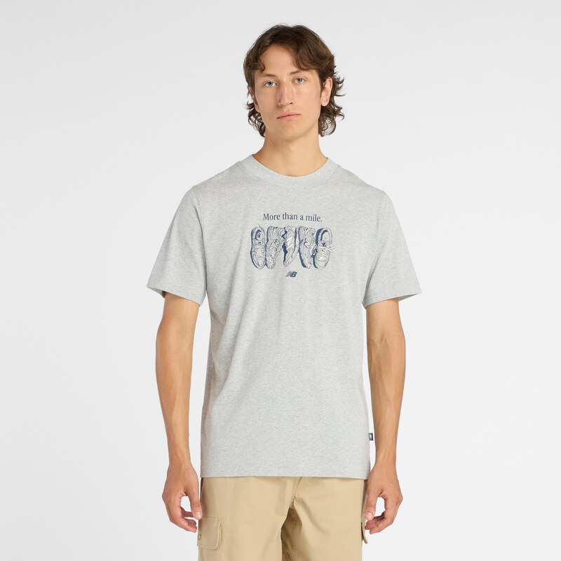 Pánske tričko New Balance MT61778SAG – sivé 67231085