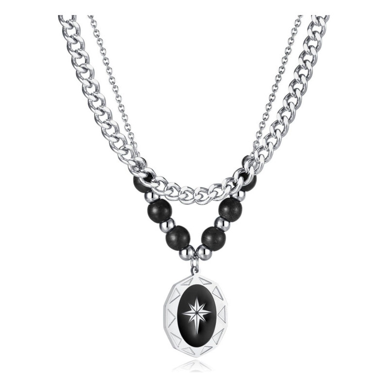 Titan Jewerly Dámsky set dvoch náhrdelníkov z chirurgickej ocele 65228616