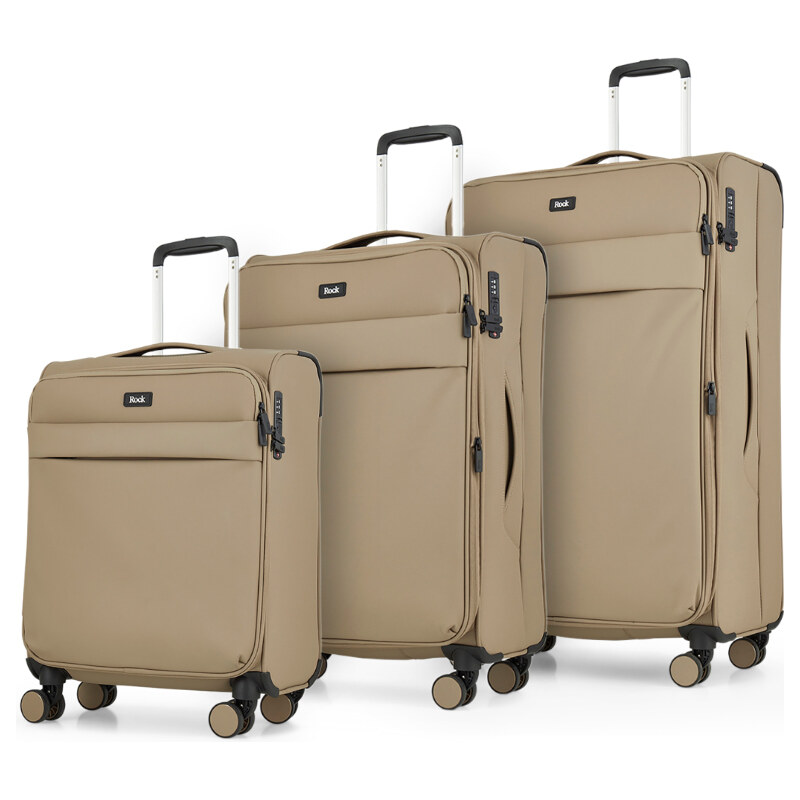 ROCK sada cestovných kufrov Harper TR-0286/3 – béžová 67280400