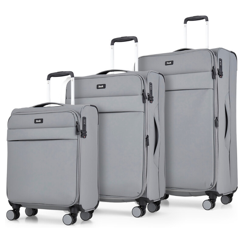 ROCK sada cestovných kufrov Harper TR-0286/3 – sivá 67280402