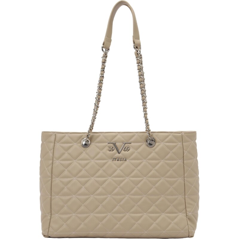 19V69 ITALIA Shopper Silvia Silver telová 66179891