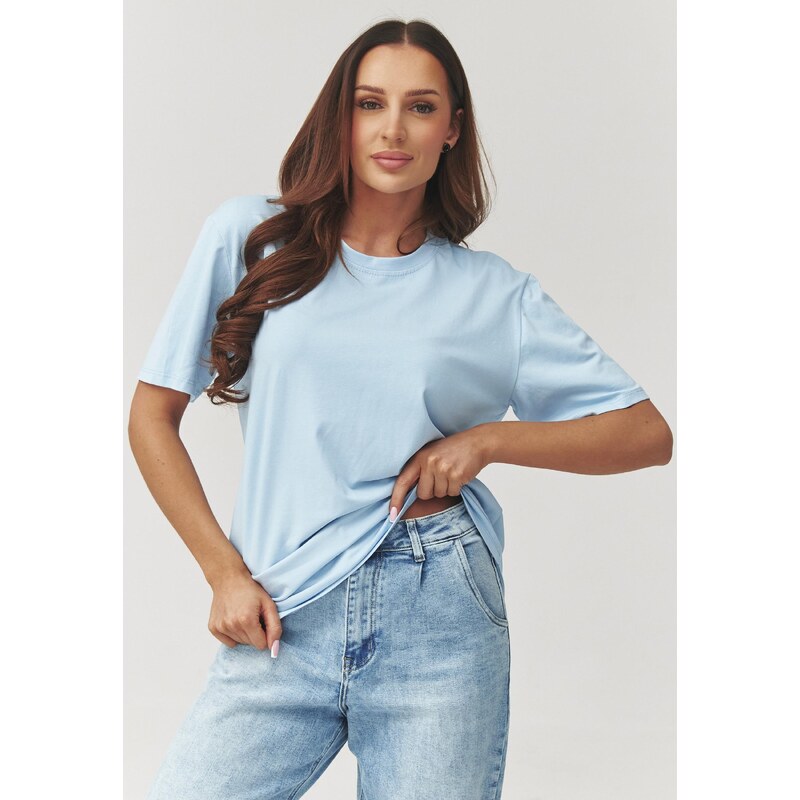 Makadamia Klasické dámske tričko C41 | svetlomodrá C41 67232077