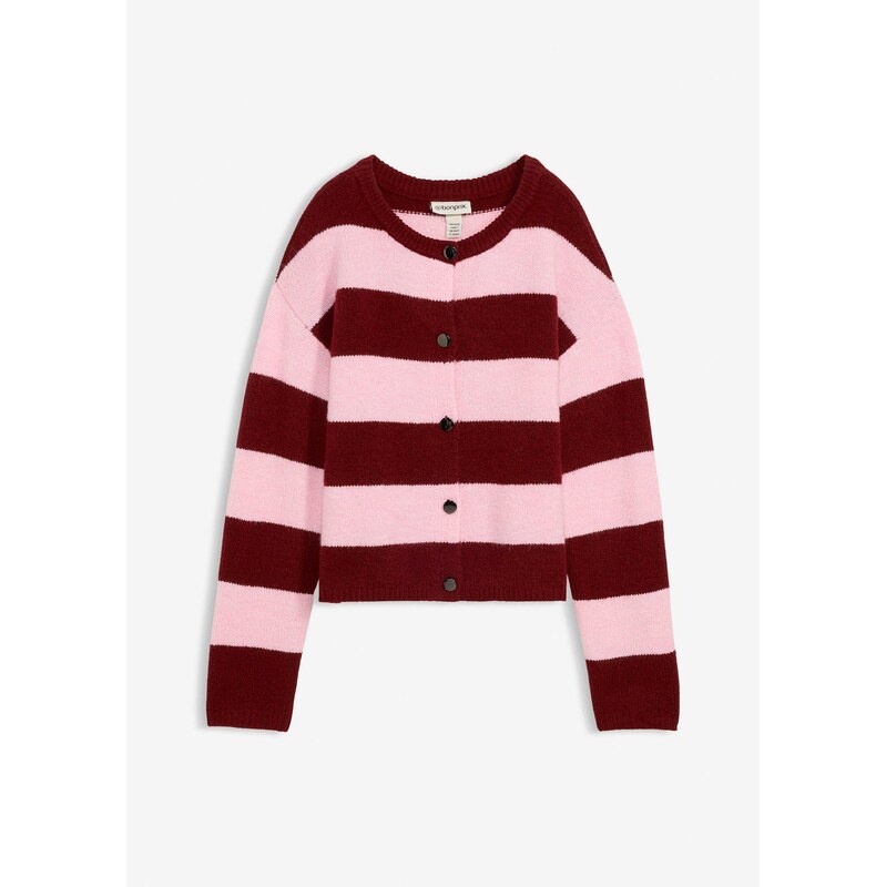 bonprix Jemne pletený sveter, farba ružová 67232639