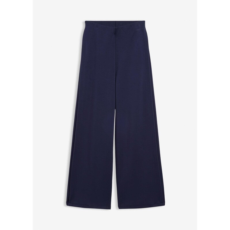 bonprix Široké nohavice z modálového mixu, farba modrá 67232673