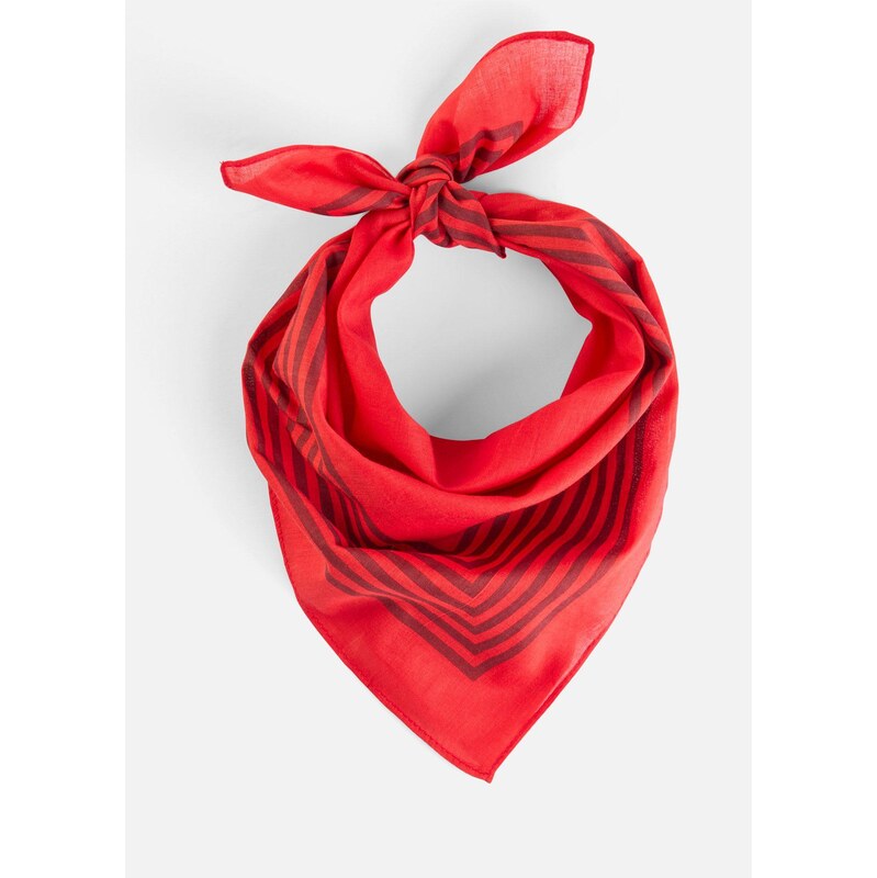 bonprix Šatka Nicky z čistej bavlny, farba červená 67232744