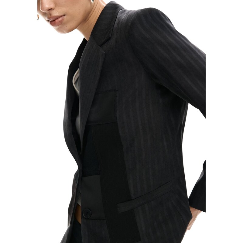 Dámske sako Desigual s prúžkami 67233420