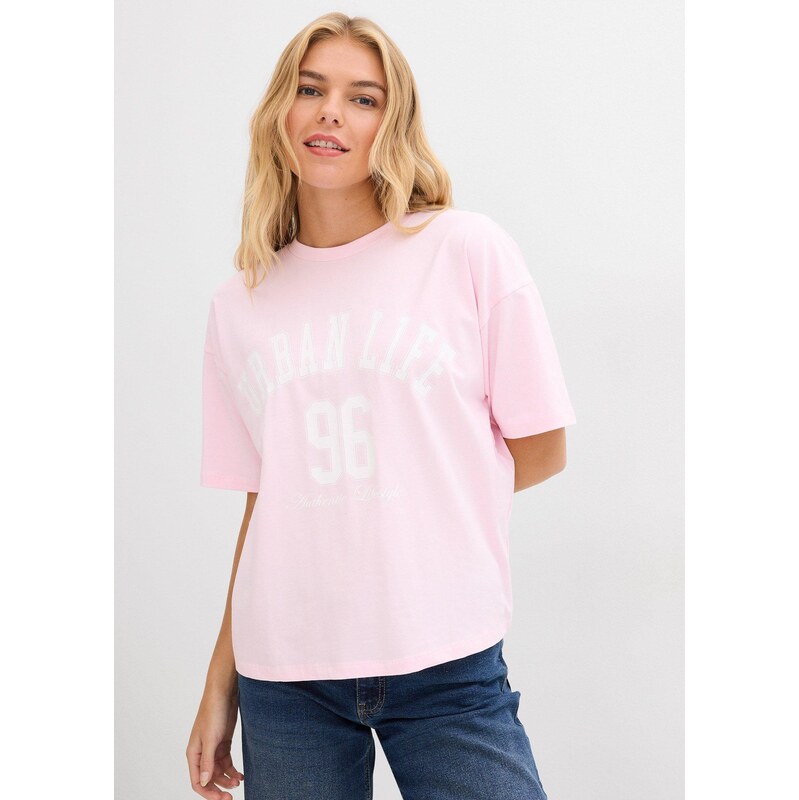 bonprix Tričko Oversize, farba ružová 67232648