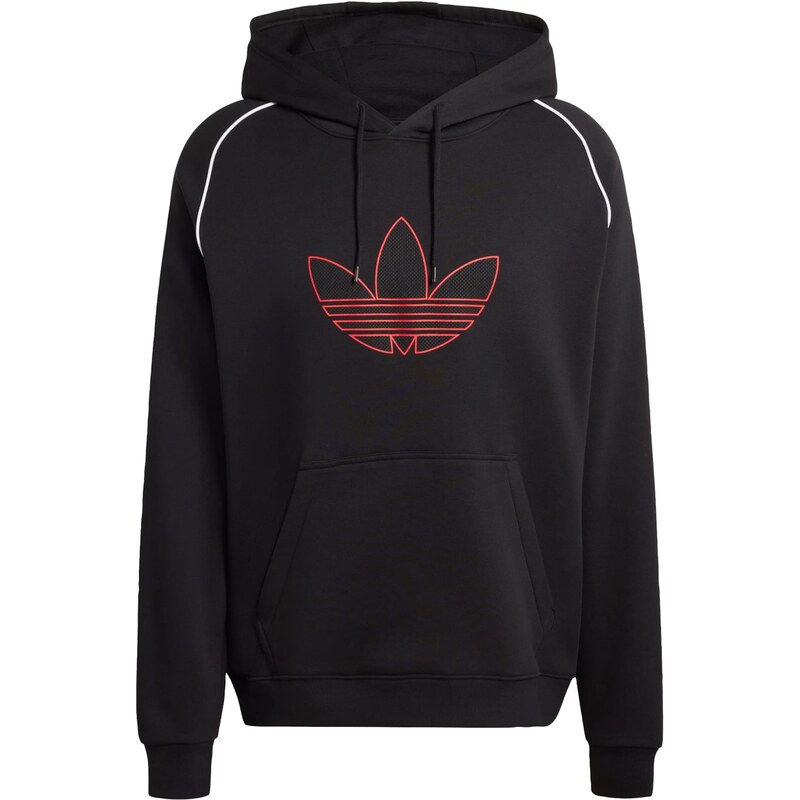 ADIDAS ORIGINALS Mikina SST jasne červená / čierna / biela 67237011