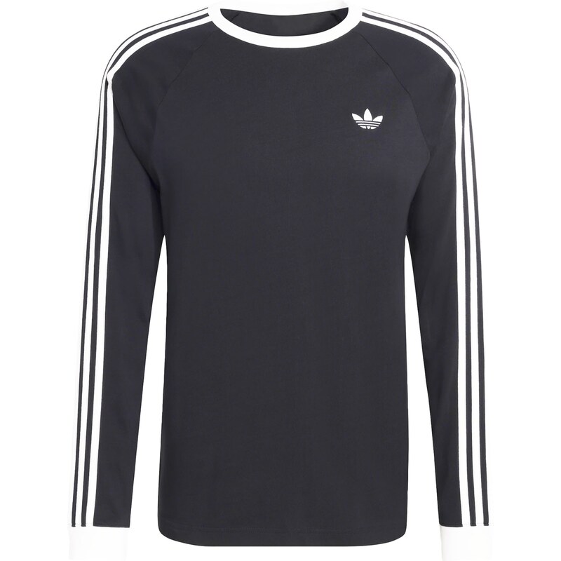 ADIDAS ORIGINALS Tričko 3-STRIPES LONGSLEEVE čierna / biela 67237013