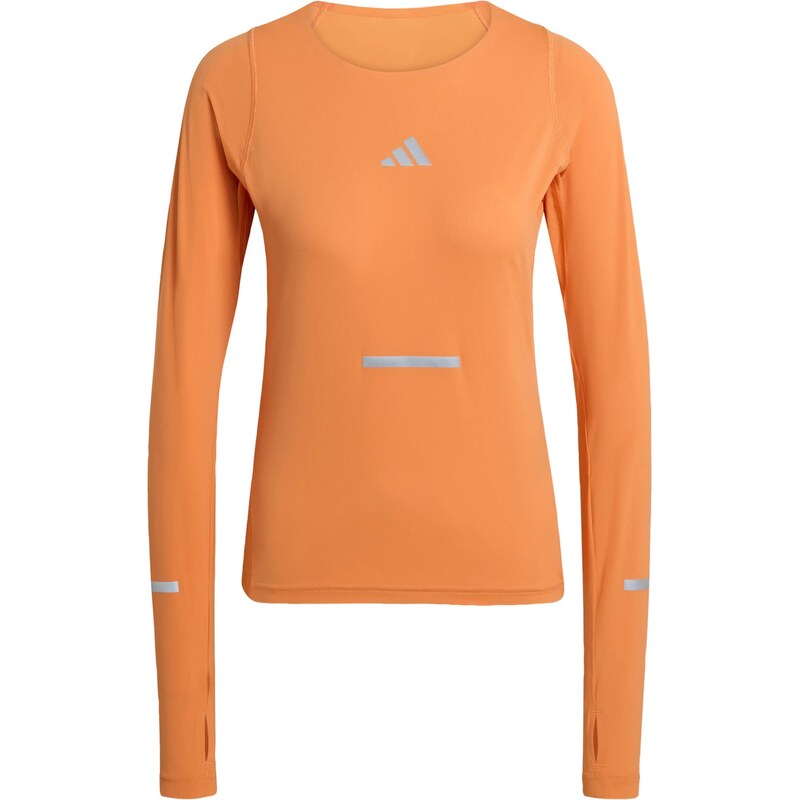 ADIDAS PERFORMANCE Funkčné tričko Adi365 striebornosivá / oranžová 67237031