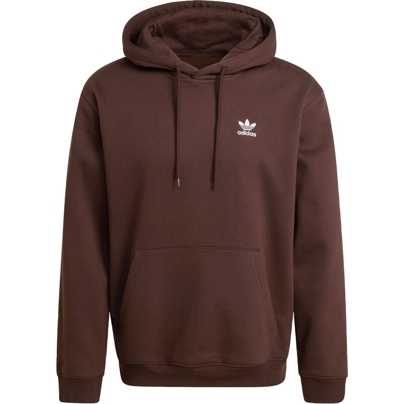 ADIDAS ORIGINALS Mikina Trefoil Essentials čokoládová / biela 67237057