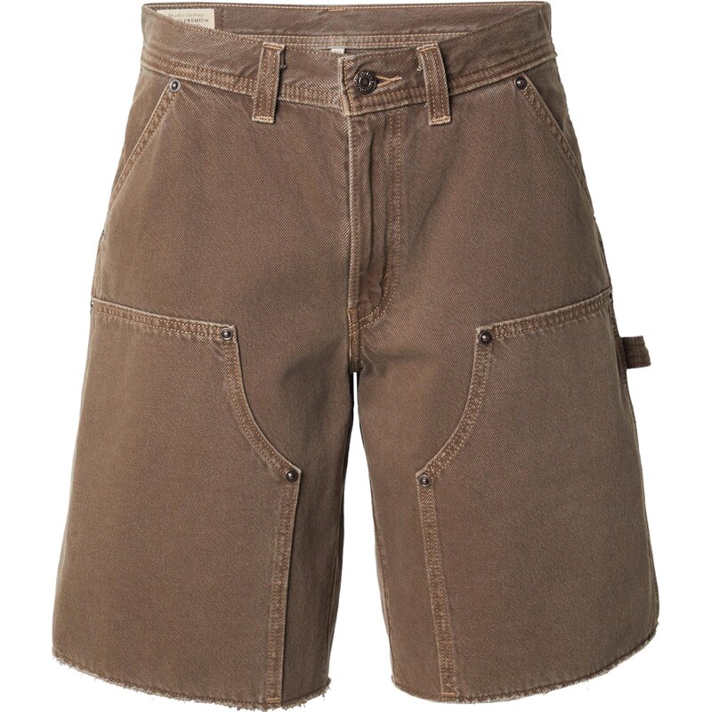 LEVIS Džínsy Baggy Dad Utility Shorts hnedá 67237061