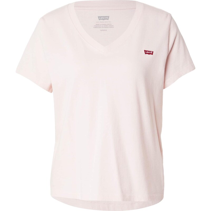 LEVIS Tričko Favorite Cotton V-Neck Tee ružová 67237172