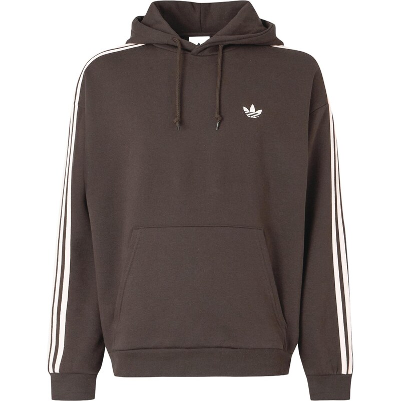 ADIDAS ORIGINALS Mikina Adicolor Classics tmavohnedá / biela 67237308