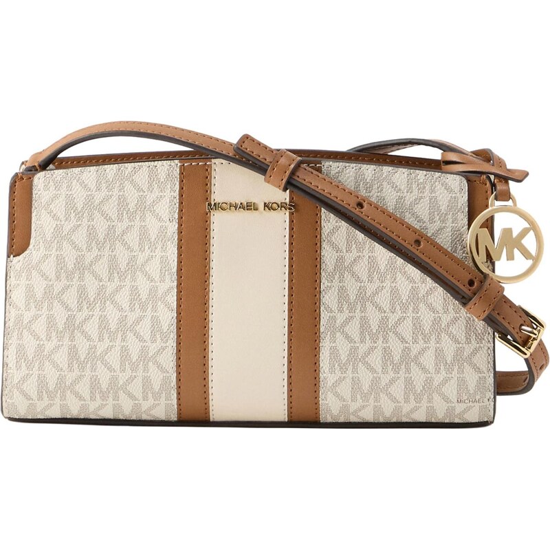 MICHAEL Michael Kors Taška cez rameno krémová / karamelová / biela 67237359