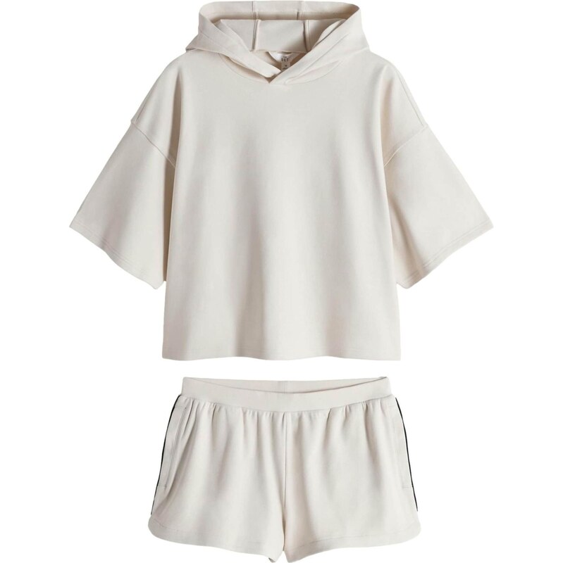 The Set Joggingová súprava krémová 67237361