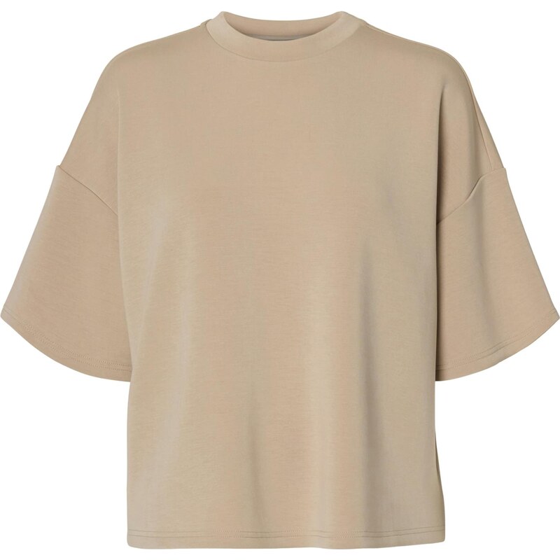 SELECTED Oversize tričko SLFTenny tmavobéžová 67252821