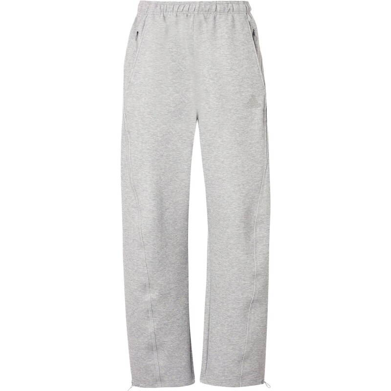 ADIDAS ORIGINALS Nohavice SPACER OPEN HEM sivá 67237412