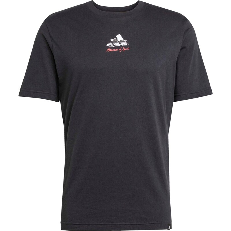 ADIDAS SPORTSWEAR Funkčné tričko GALLERY tmavosivá / červená / čierna 67237433