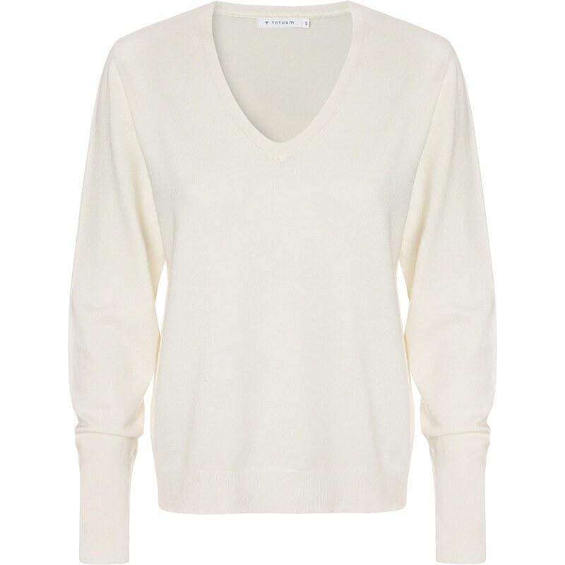 TATUUM Sveter biela 67237468
