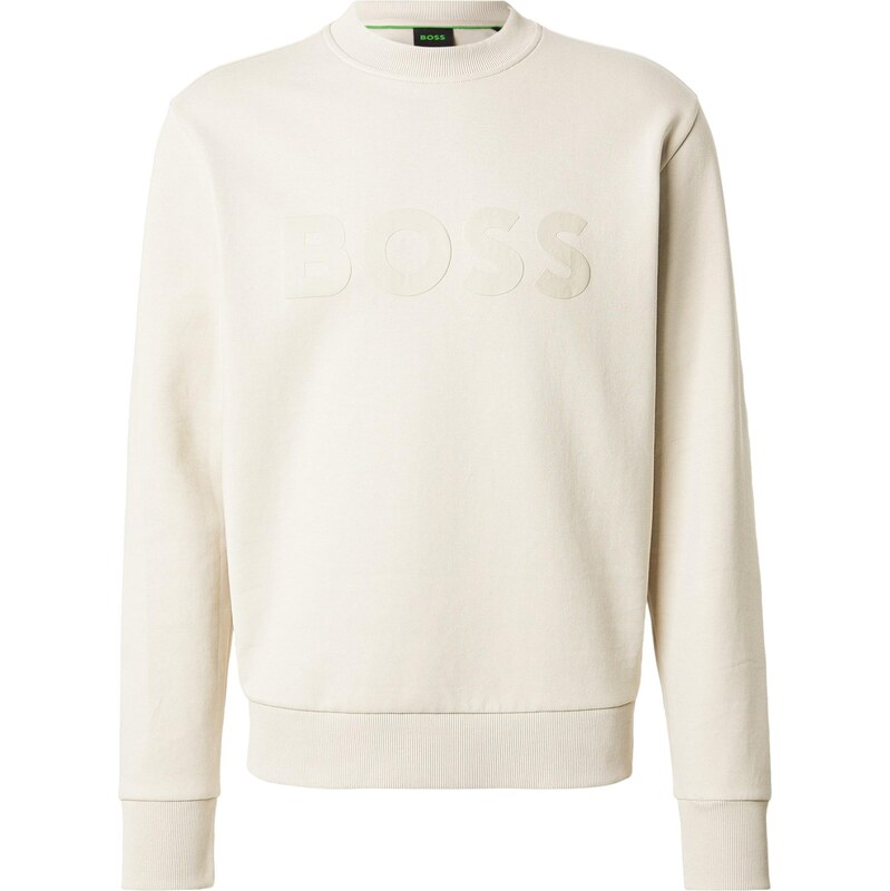 BOSS Mikina Salbo svetlobéžová 67237540