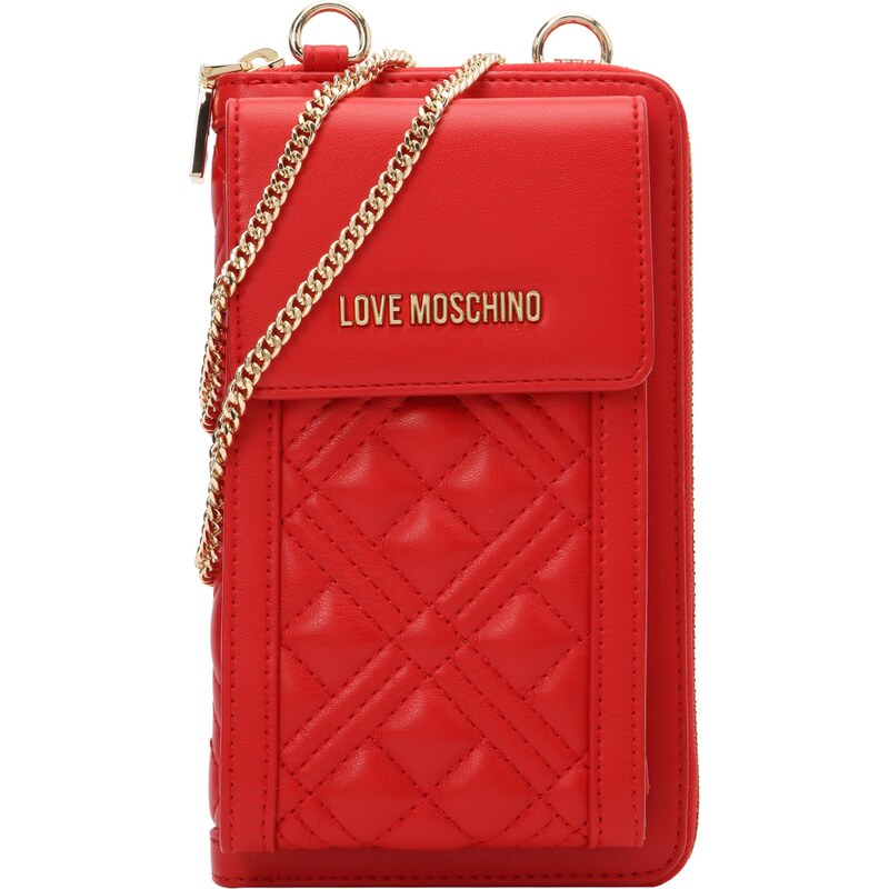 Love Moschino Listová kabelka červená 67237519
