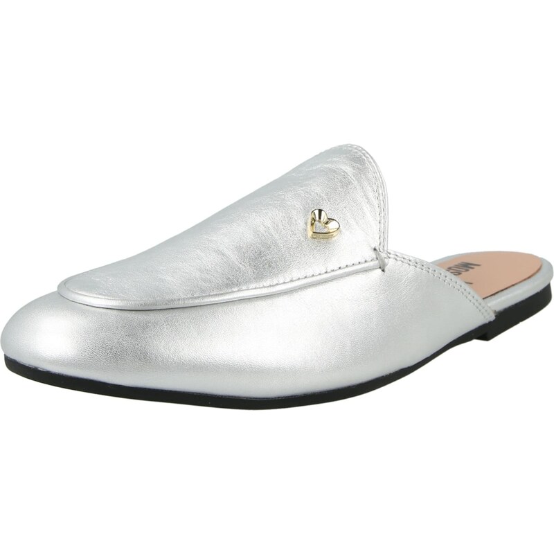 Love Moschino Šľapky strieborná 67237529