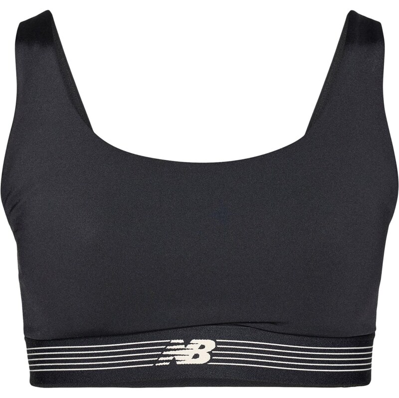 new balance Športová podprsenka čierna / biela 67237614