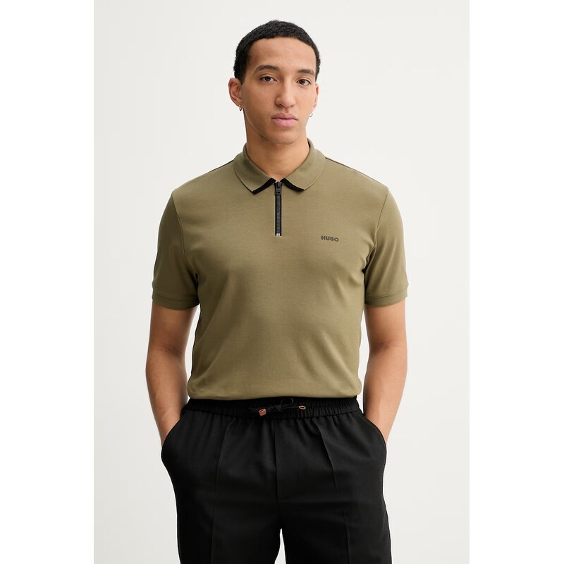 Bavlnené polo tričko HUGO 67170338