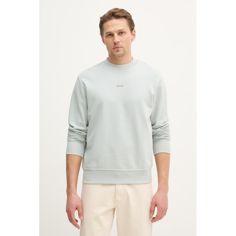 Bavlnená mikina BOSS Orange WeSmallcrew 67197207