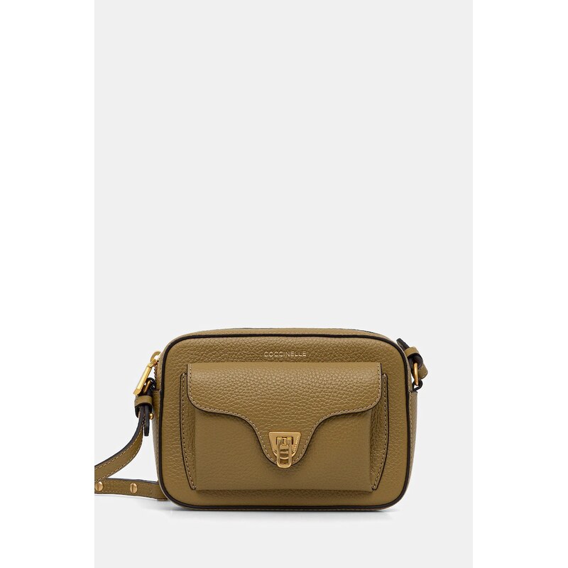 Kožená kabelka Coccinelle 66654046