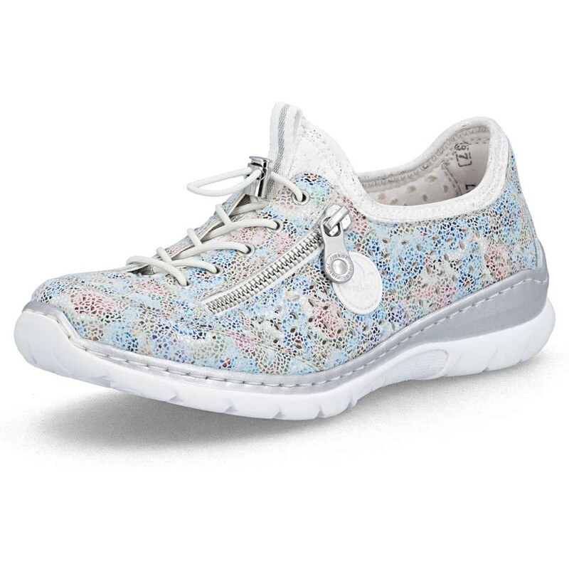 Dámske poltopánky RIEKER L3252-91 modrá S6 67241603