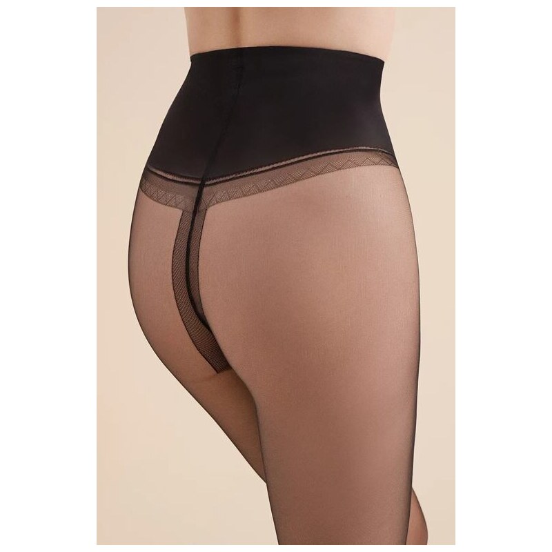 Gabriella Sťahovacie pančuchové nohavice 17 DEN čierne 67546973