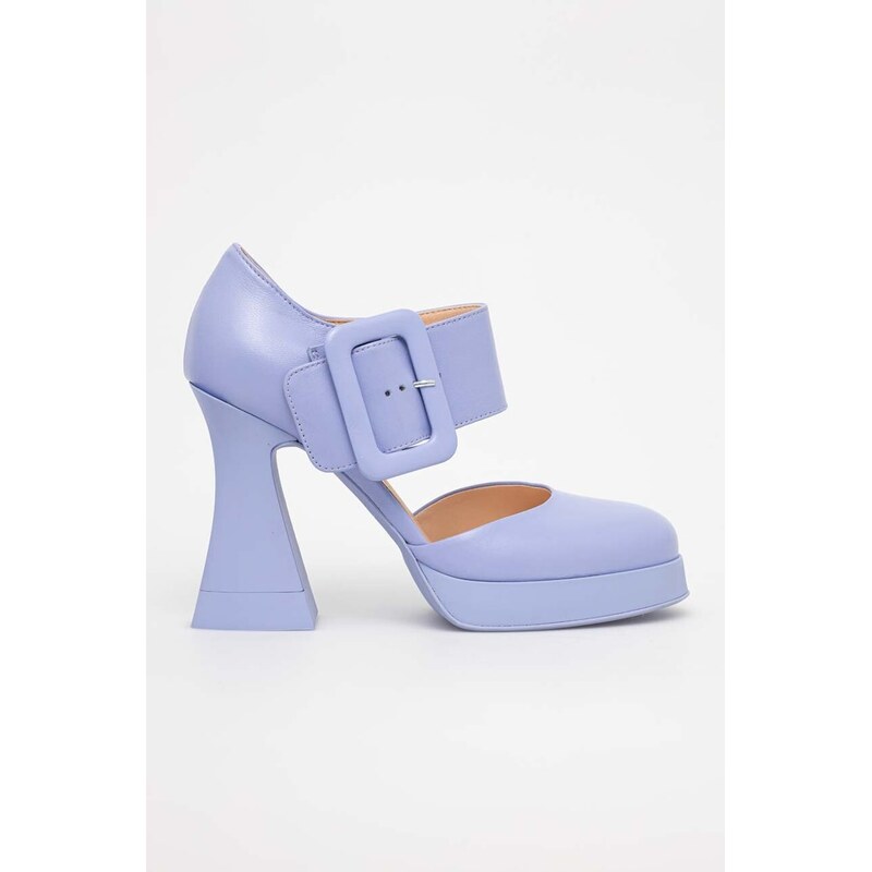 Kožené lodičky AGL JANIS 66809541