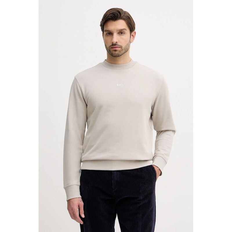 Bavlnená mikina BOSS Orange WeSmallcrew 66990854