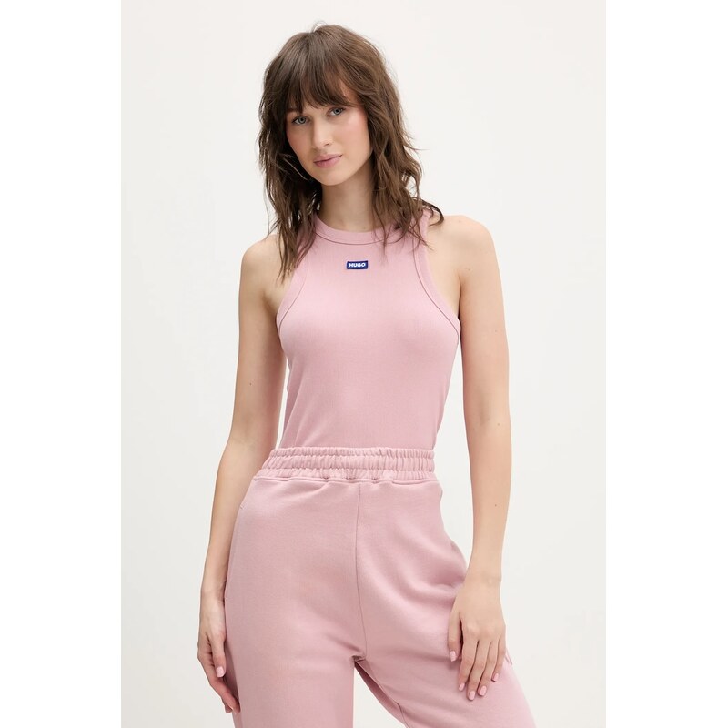 Top Hugo Blue Easy Tank_B 66709242