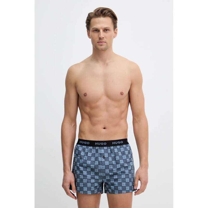 Bavlnené boxerky HUGO 3-pak 67118948