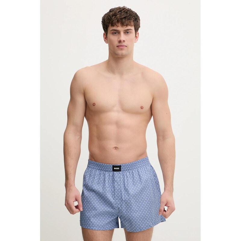 Bavlnené boxerky BOSS 2P Boxer S. CW Peach 2-pak 66963393