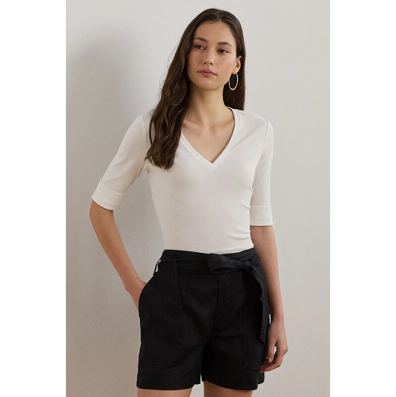 Bavlnené tričko Lauren Ralph Lauren 63313133