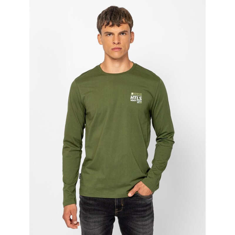 Heavytools Pánske Tričká s dlhým rukávom CESTO 67193498