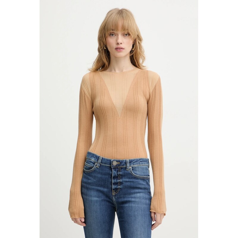 Sveter s prímesou vlny Pinko 67068756