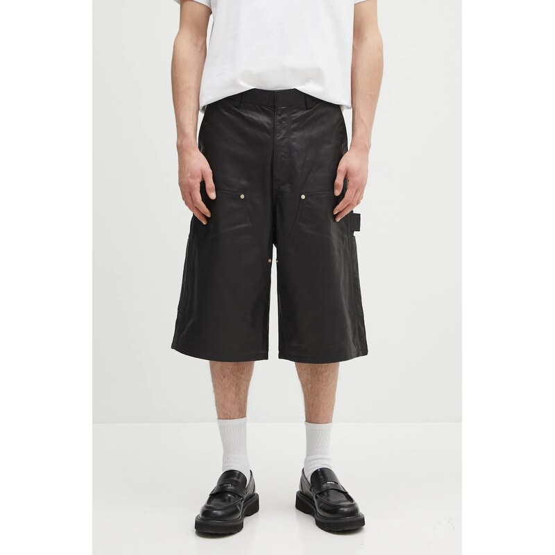 Kožené krátke nohavice Wales Bonner Ivy 67244825